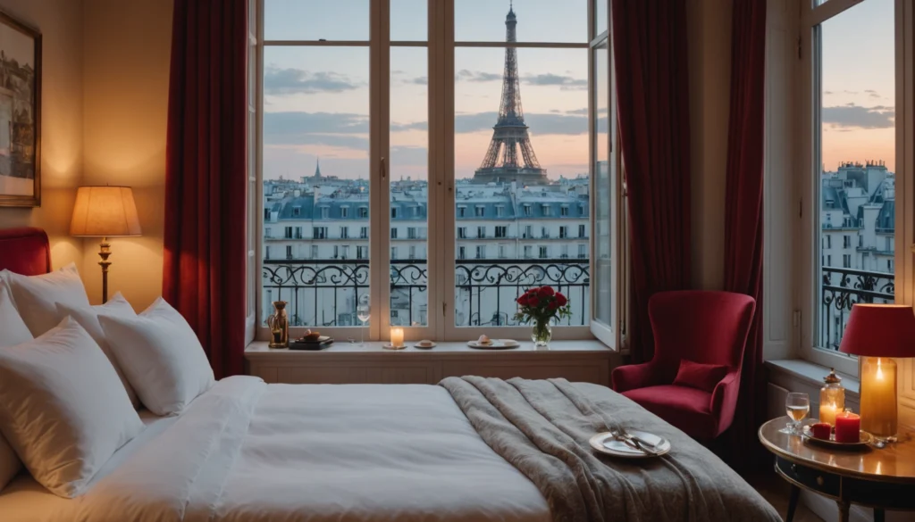 Hébergement romantique à Paris : 4 destinations d’exception à découvrir absolument